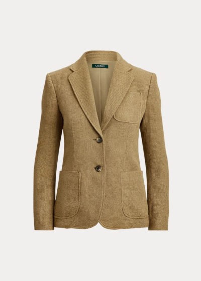 Women's Ralph Lauren Twill Blazers | 410397JBN